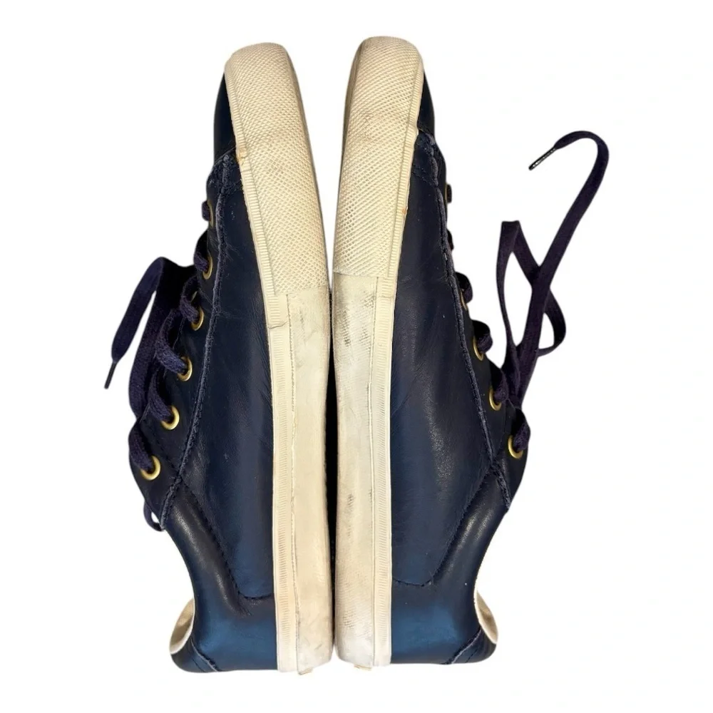 Gant Rugger Men’s Blue Leather Sneakers Shoes size 42 (US 9) - Picture 4 of 10